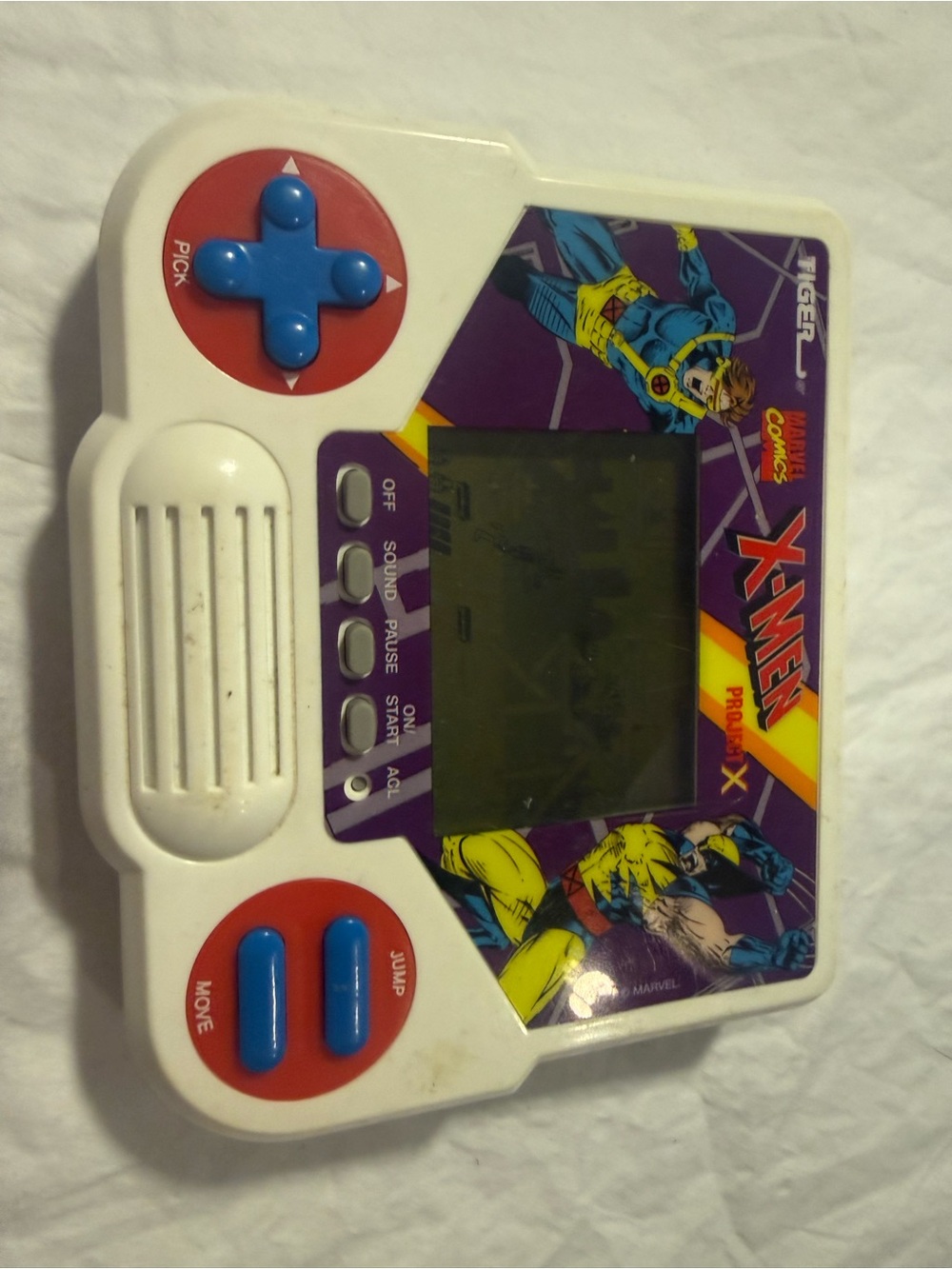 X-Men Portable Electronic Game - White and Purple Handheld